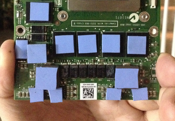 thermal pads offer minimal thermal resistance between a hot component surface and its contacting heat sink